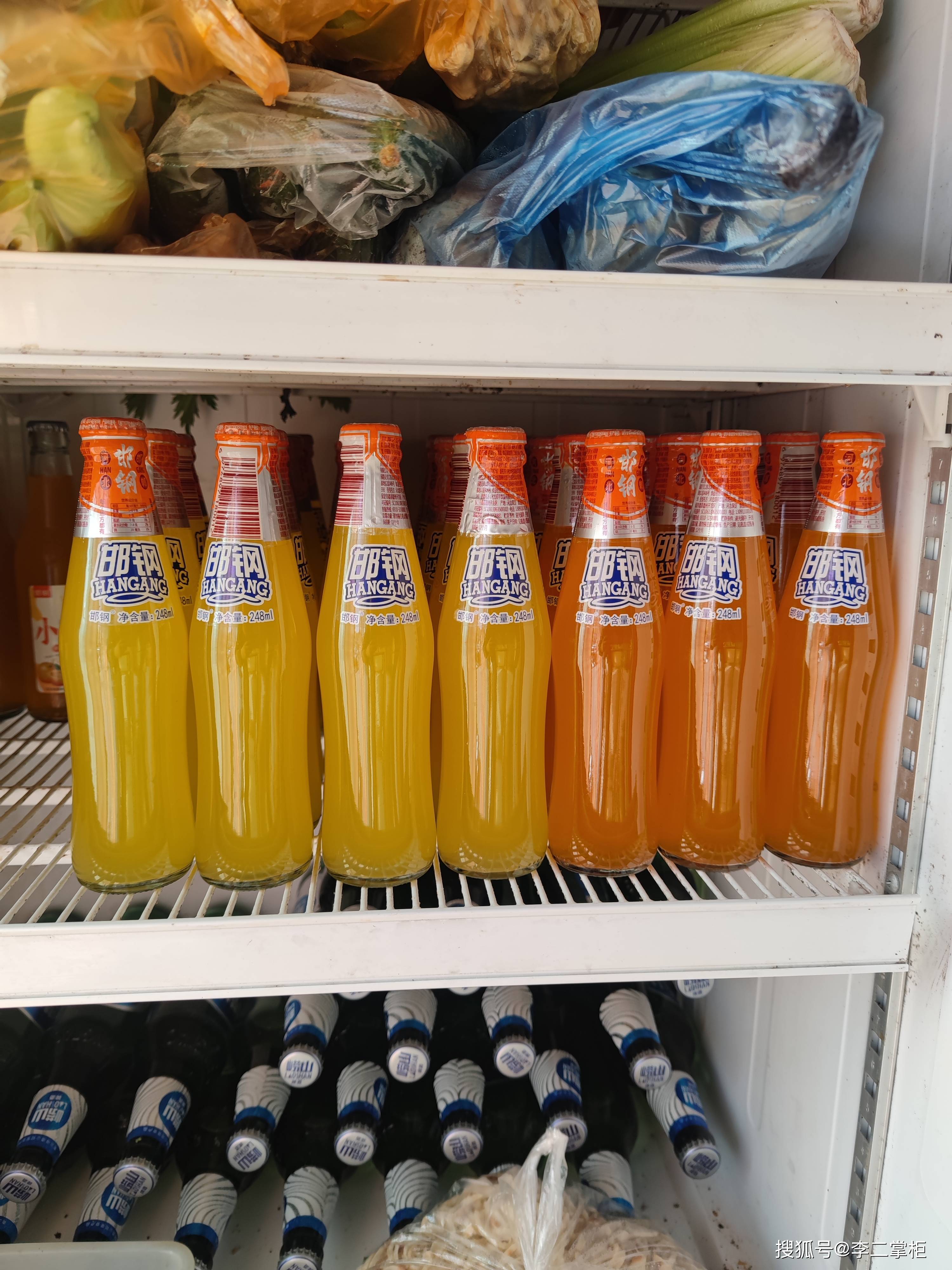 只有在河北邯郸本地才能喝到的汽水_邯钢_可乐_玻璃瓶