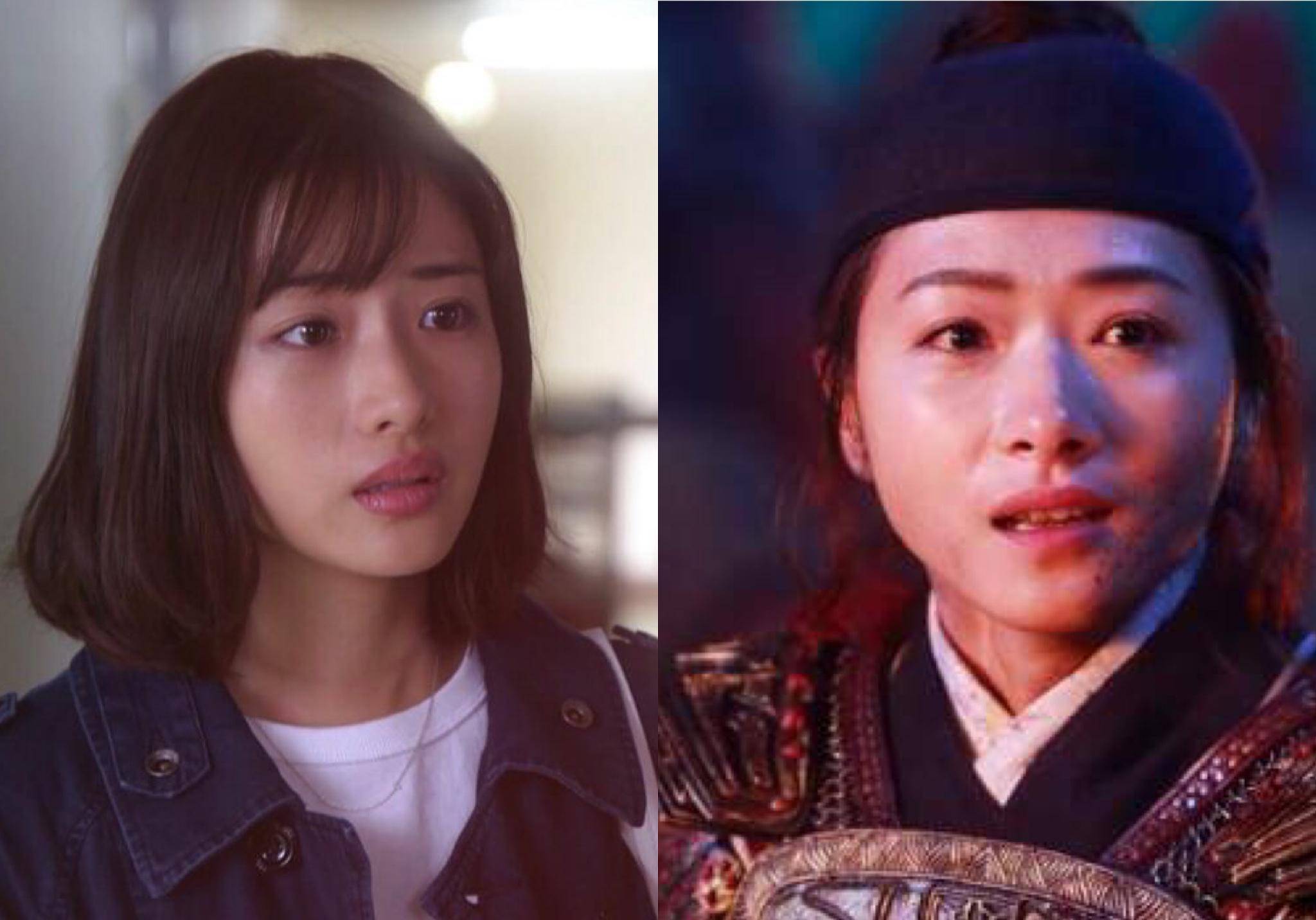 她变了,登上浪姐舞台后,万茜和石原里美的姐妹脸越来越不像了_笑容