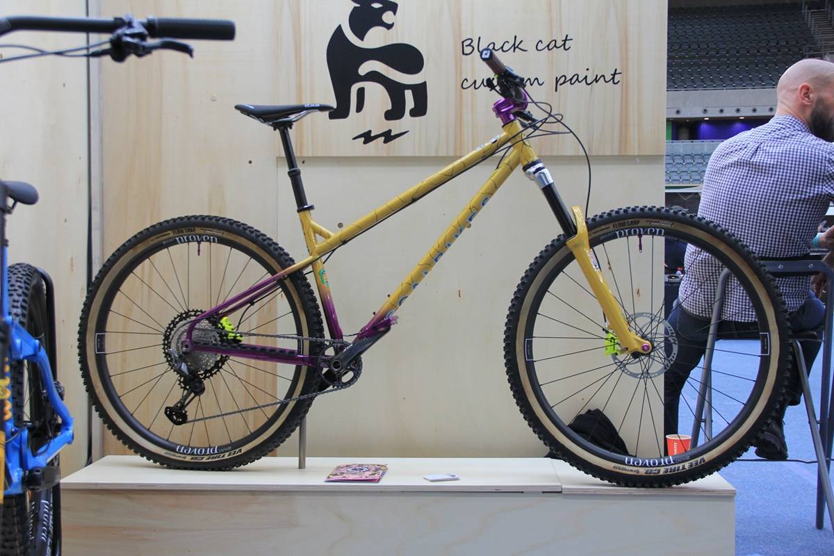 英国手工自行车展:精美涂装 定制硬尾图赏