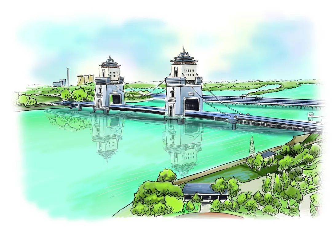 赏扬州运河十二景手绘长卷温馨提醒大家出行游玩时,不要忘记做好