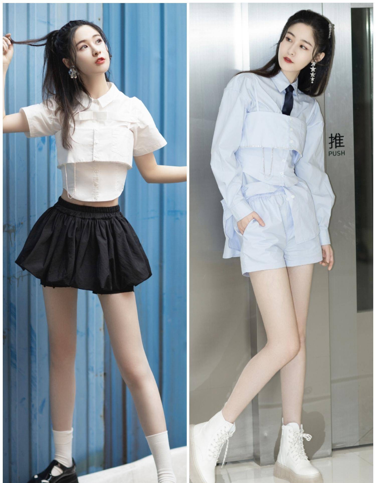 湖南卫视美女主持梁田晒照!