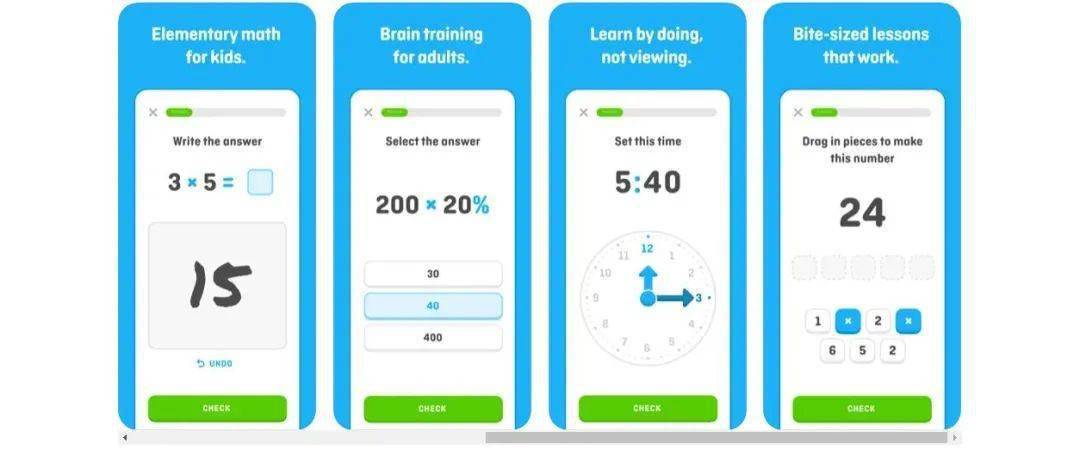Duolingo正式发布数学应用Duolingo Math