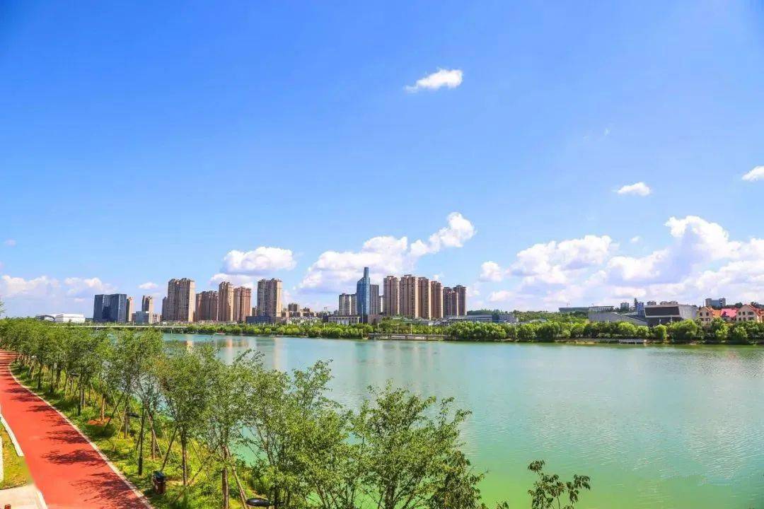白云湖一湖两岸带状公园入选湖北省2022年"最美城市公园"_随州_生态