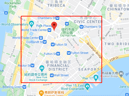 纽约的天际线,帝国大厦,第五大道,中央车站,联合国大厦,洛克菲勒中心