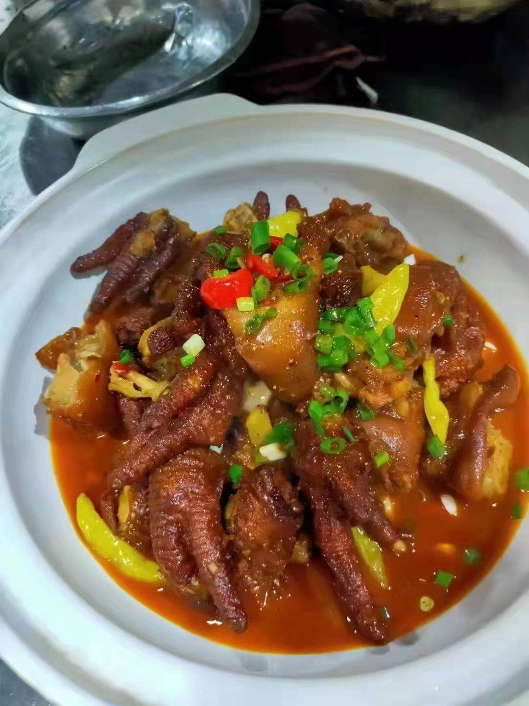 陈书安中国烹饪大师作品集烧汁鹅肠头牛肉_哈尔滨_美食_清水
