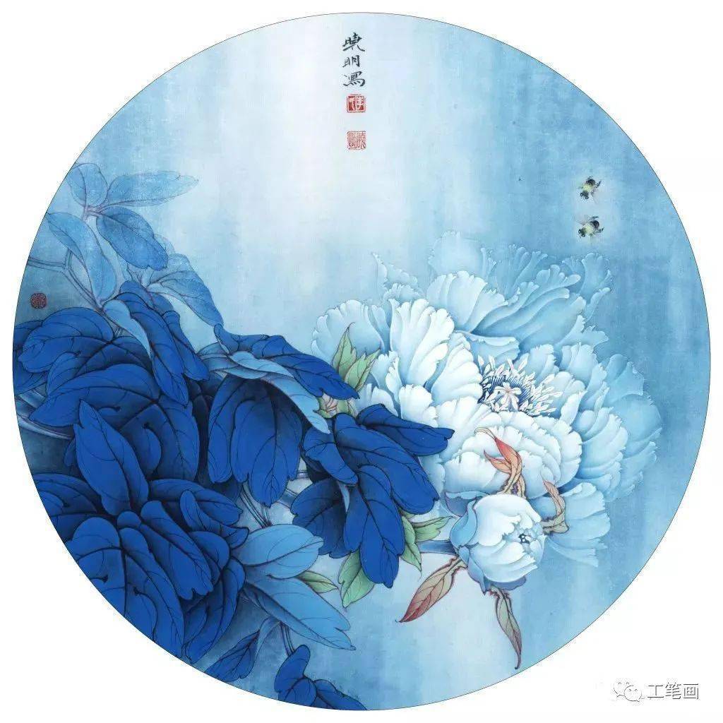 著名工笔花鸟画家