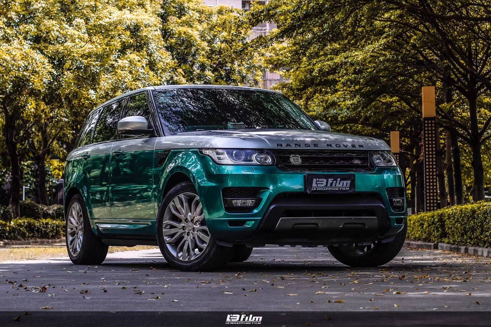 lb改色膜超亮金属祖母绿,优雅低调的气质_搜狐汽车_搜狐网