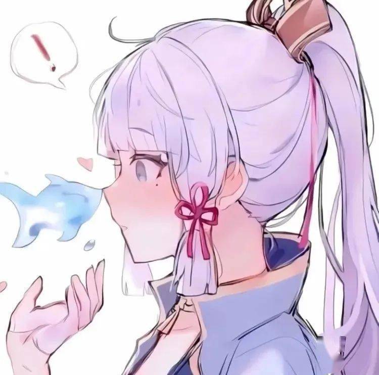 超绝超美的粉蓝色系动漫闺蜜头像_wi-fi_图片_网络