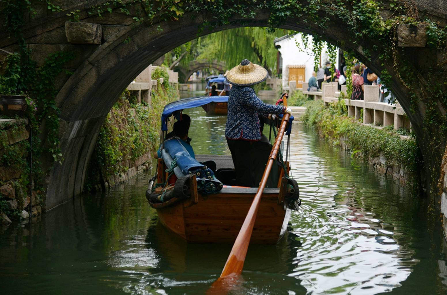 摇啊摇,摇到周庄的钥匙桥!_王秀英_古镇_游客