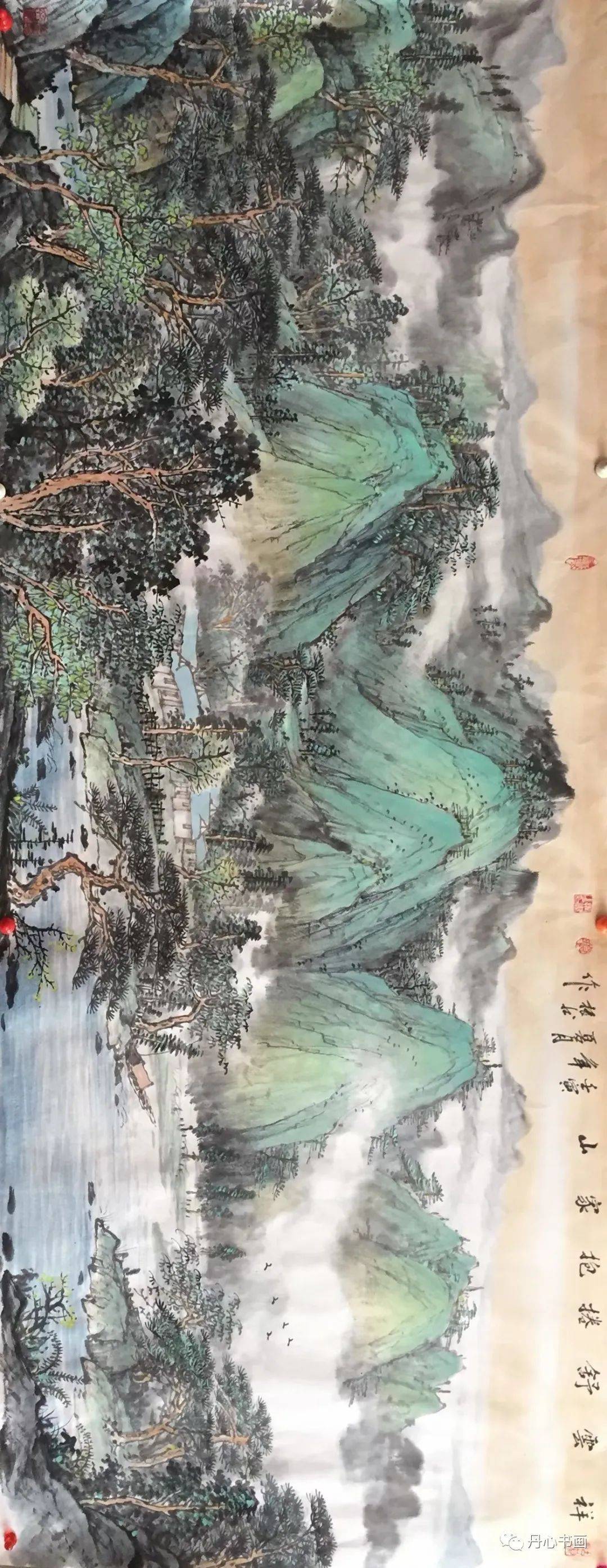 浑雄苍气,风润和畅|山水画家莫振书_作品_中国_全国