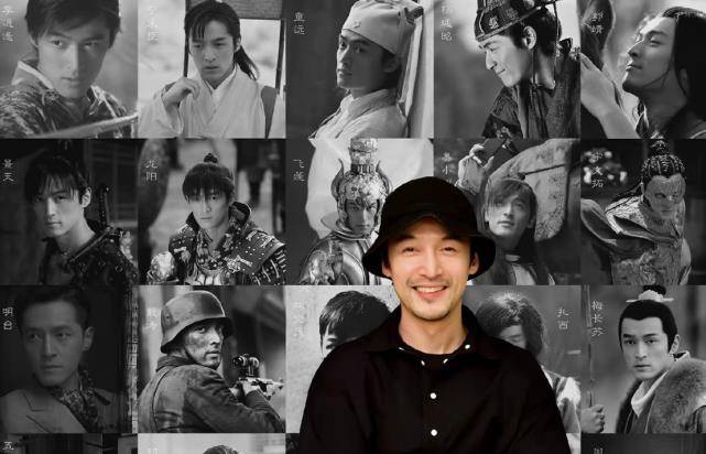 网友晒与胡歌合照,胡歌穿长袍气质温润儒雅,被赞超级有礼貌_人们_民国