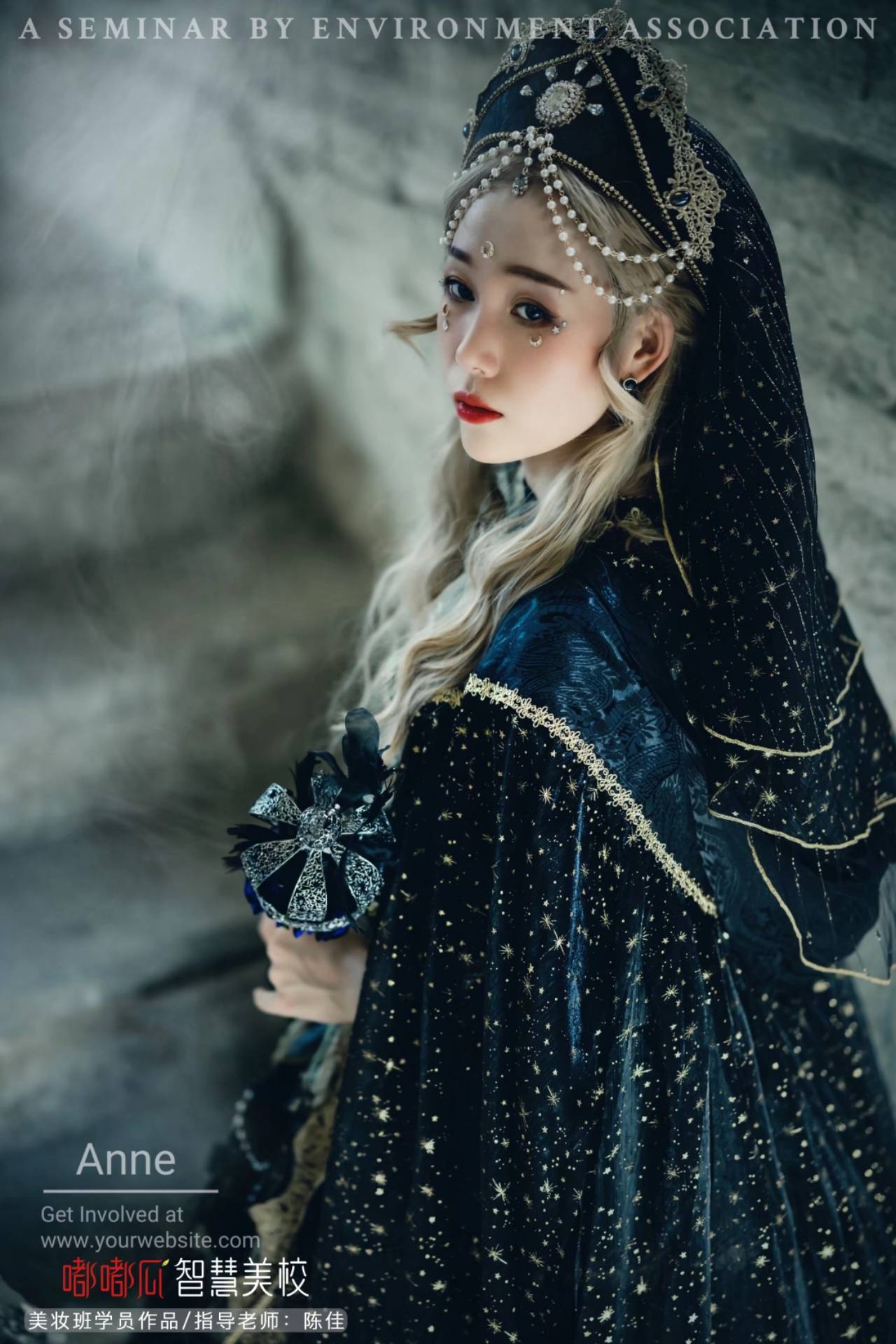 嘟嘟瓜 | 洛丽塔妆容.高贵优雅华丽感十足,一般人都不敢尝试