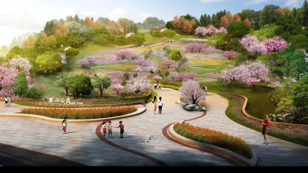 看中央公园制高点鹿山绘制渝北山地公园新蓝图_重庆_城市_大道