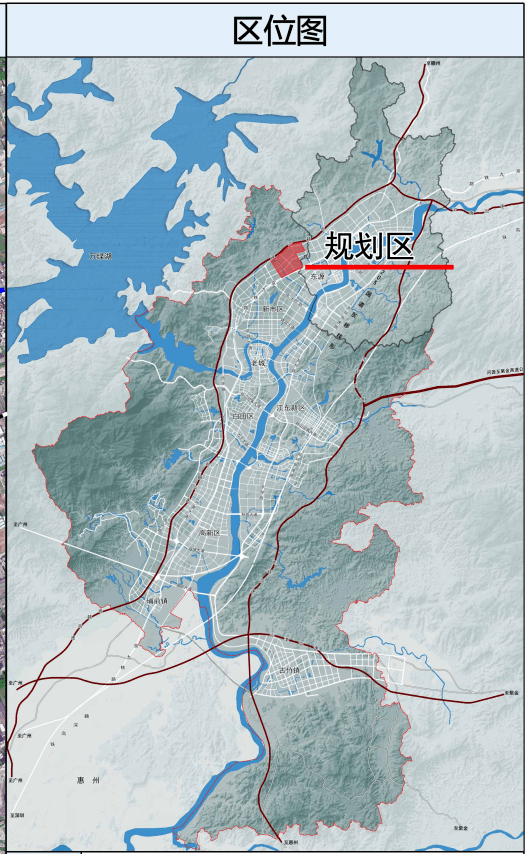 《河源市高塘片区控制性详细规划》修改必要性论证公示,事关河源市