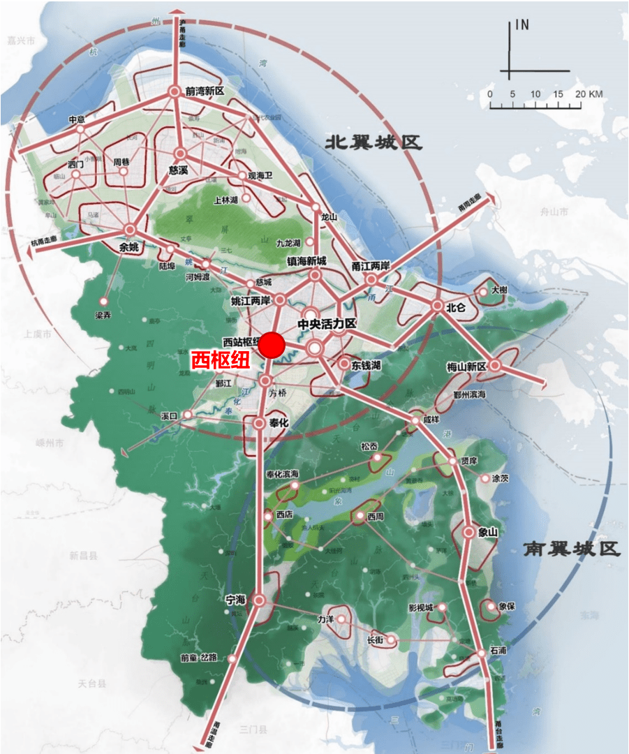 宁波西枢纽规划图图片