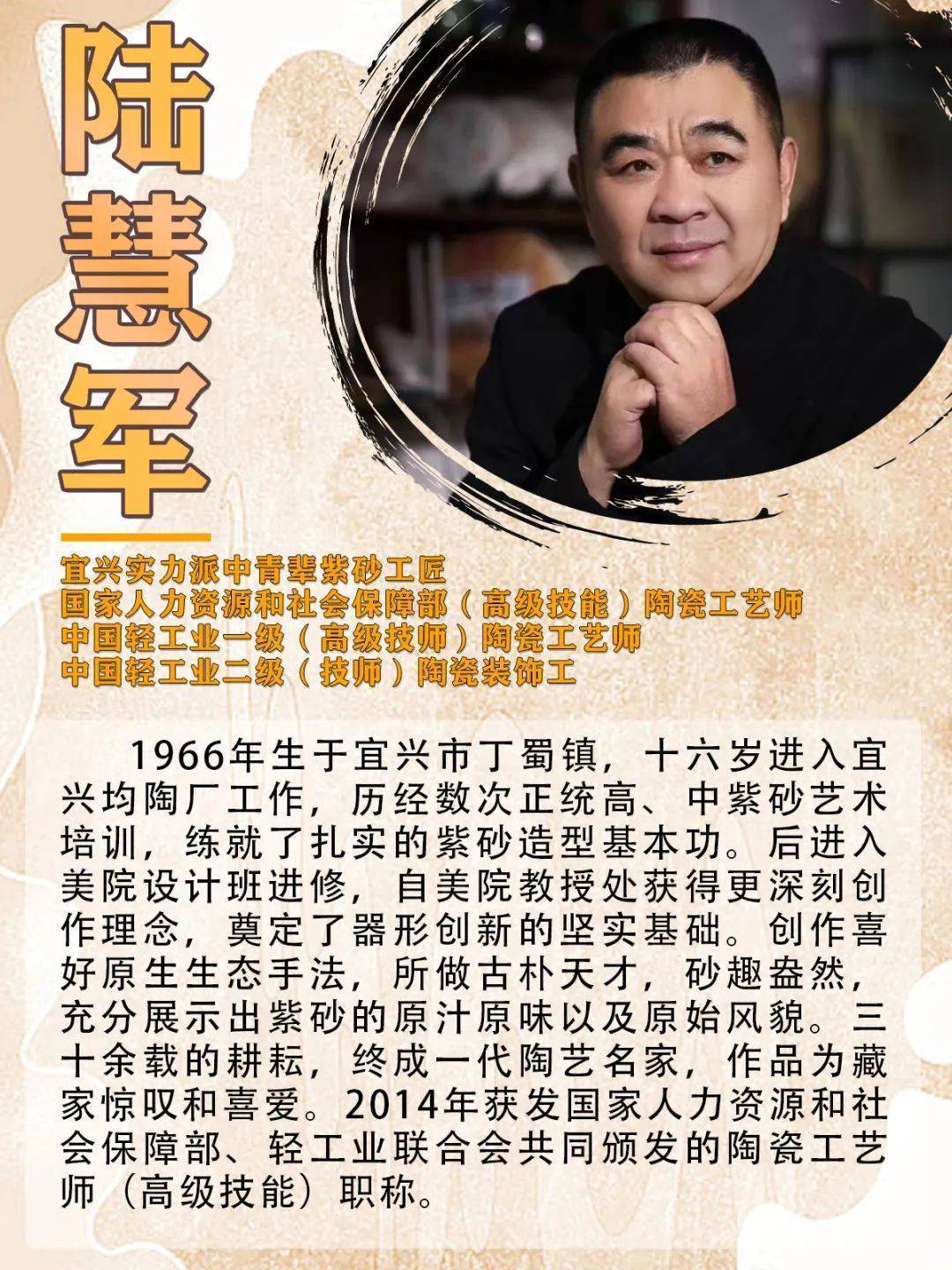 紫砂王朝:资深实力派紫砂匠人【陆慧军】专场,40年匠心筑梦_中国_作品