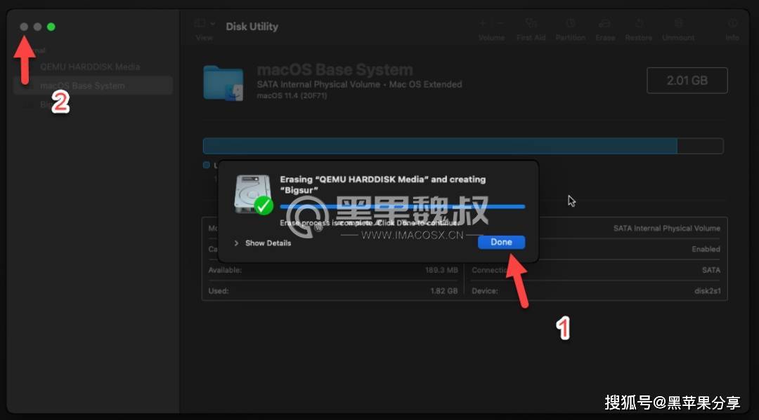 Unriad虚拟机上安装黑苹果