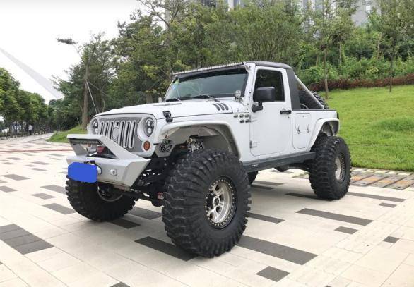 单排插混皮卡,专为环保而造,jeep牧马人4xe改装皮卡亮相_搜狐汽车