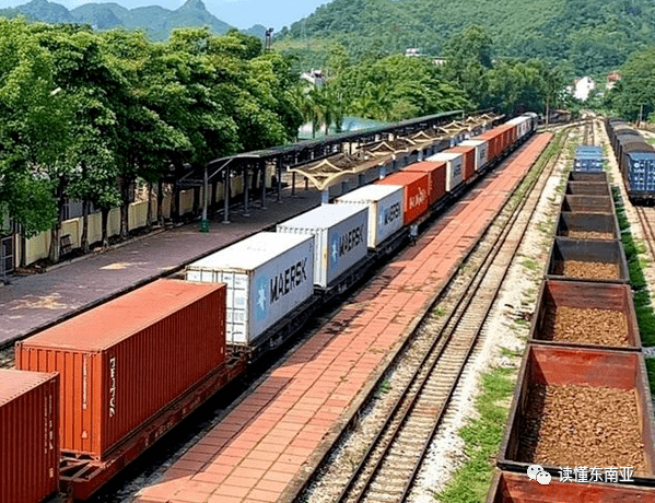 越中跨境鐵路貨運大幅增加_中越_班列_越通社