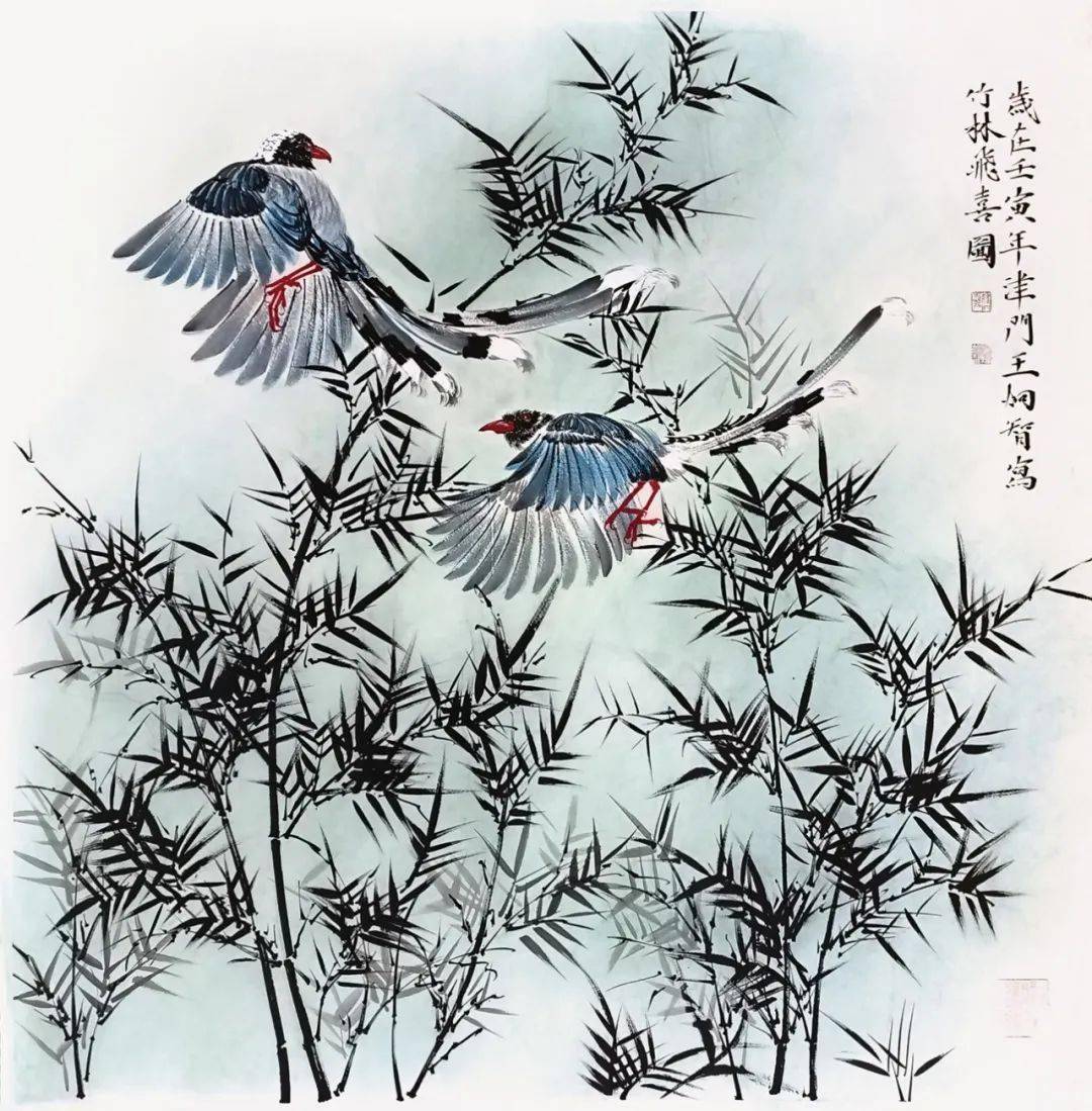 中国历代画竹技法简述_竹子_竹叶_墨竹