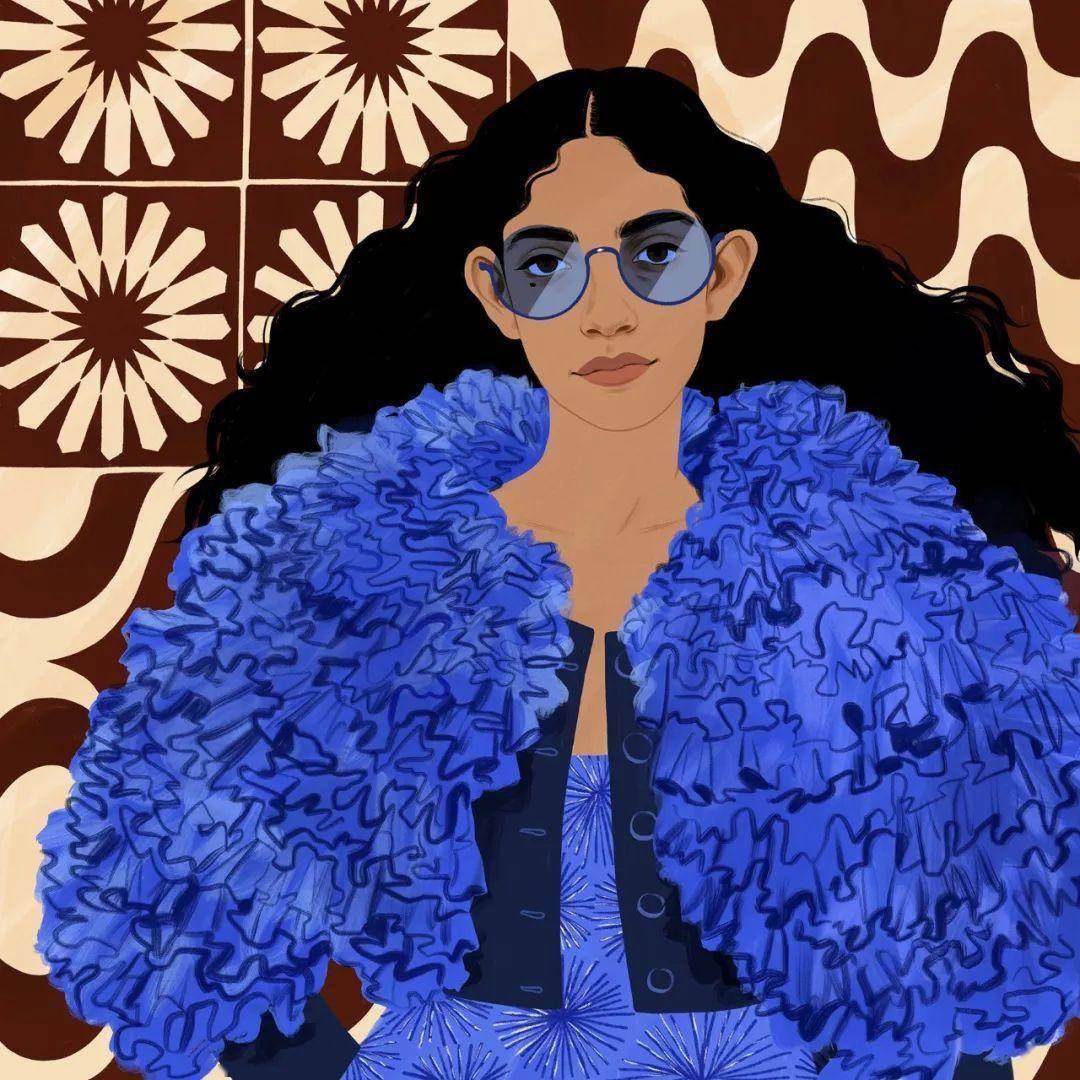 来自洛杉矶艺术家和插画家bijou karman,塑造了一个梦幻而鼓舞人心的