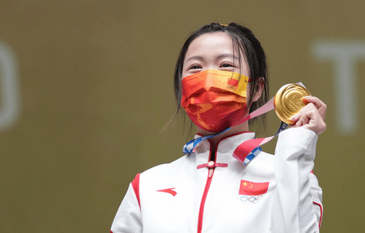 大家并没有看到杨倩的身影,杨倩是东京奥运会双冠王,是中国队奥运首金