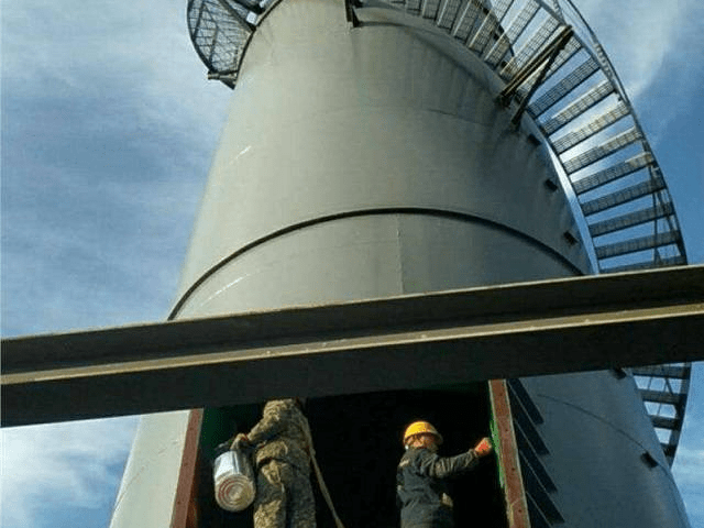 陕西烟囱防腐工程,烟道防腐,烟囱内壁防腐施工,烟囱防腐的方法_厚度