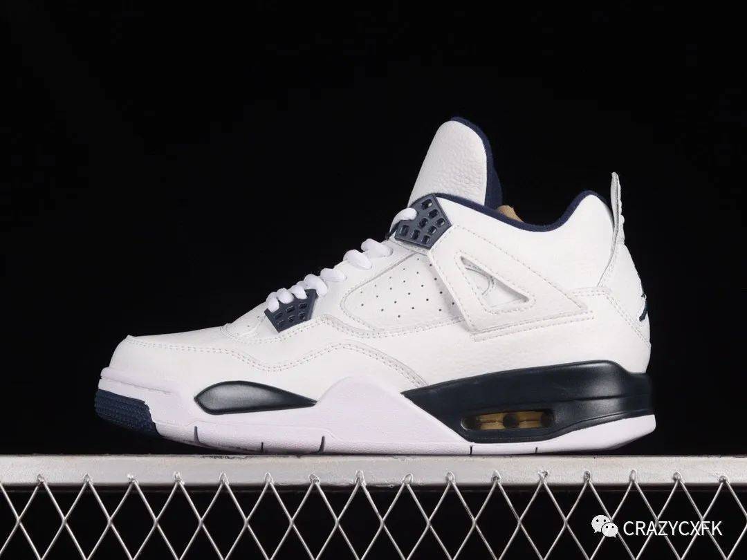 乔丹哥伦比亚白蓝 air jordan 4 columbia aj4 篮球鞋