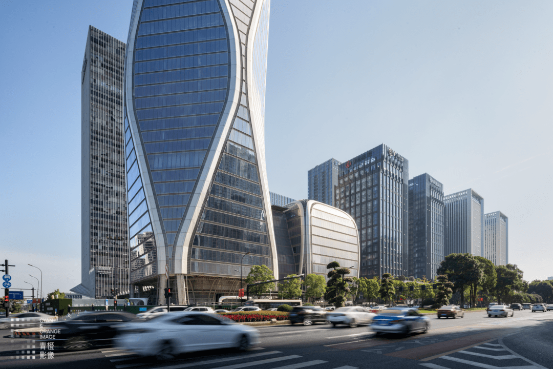 som"望朝中心"摩天楼即将建成,一睹最新实景图_设计_建筑_杭州