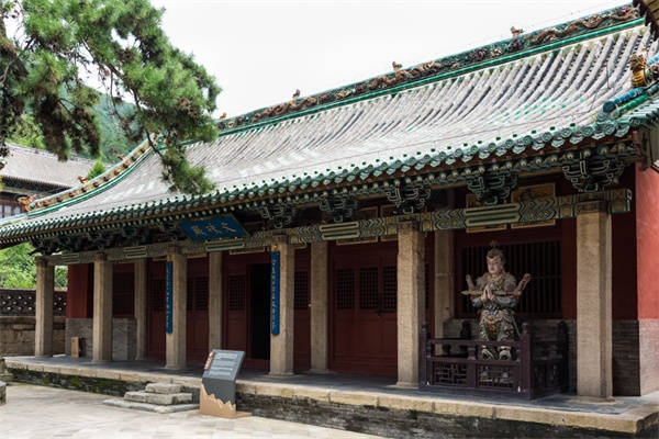 中国古建筑——天龙山天龙寺(大雄宝殿