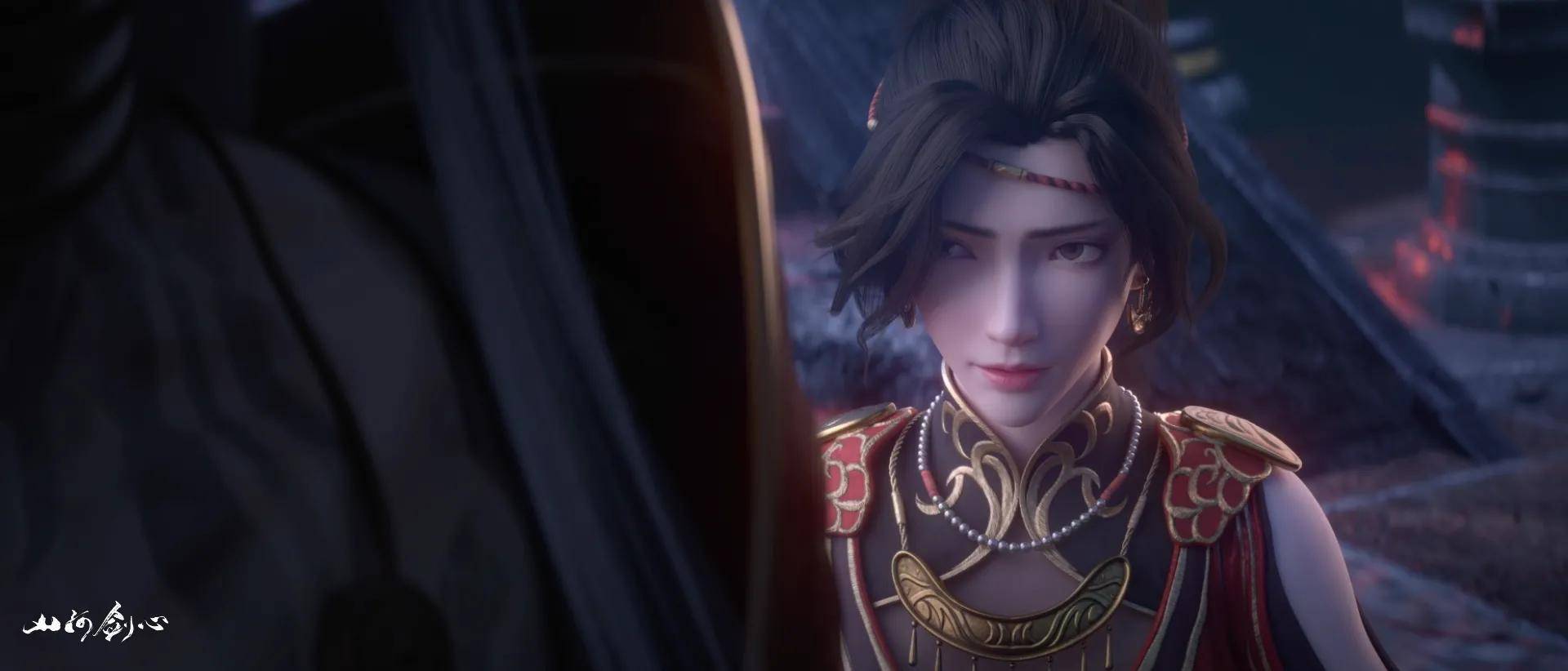 白茸，《山河剑心》中女性角色的范例，人世清醒小牡丹