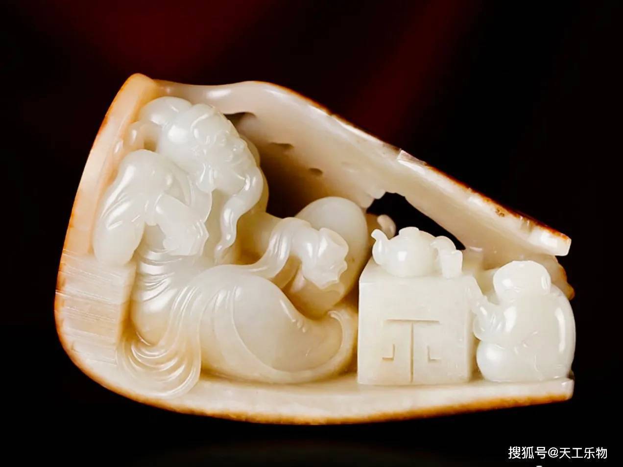 不同时期的“和田羊脂玉”！究竟是珍品还是“真损”？_白玉_玉石_市场