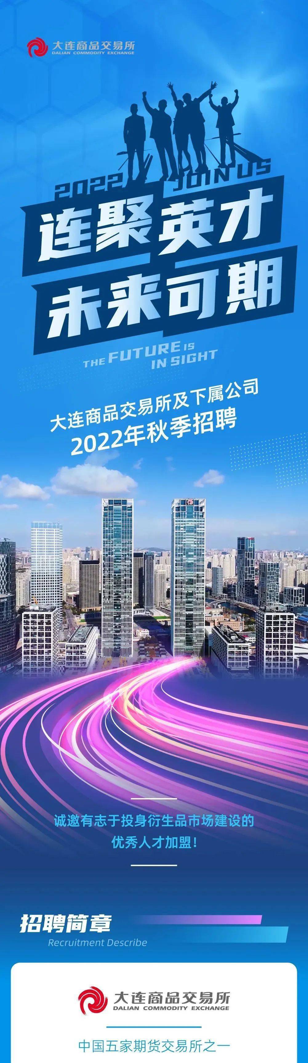 全职| 大连商品交易所及下属公司2022年秋季招聘简章_搜狐网