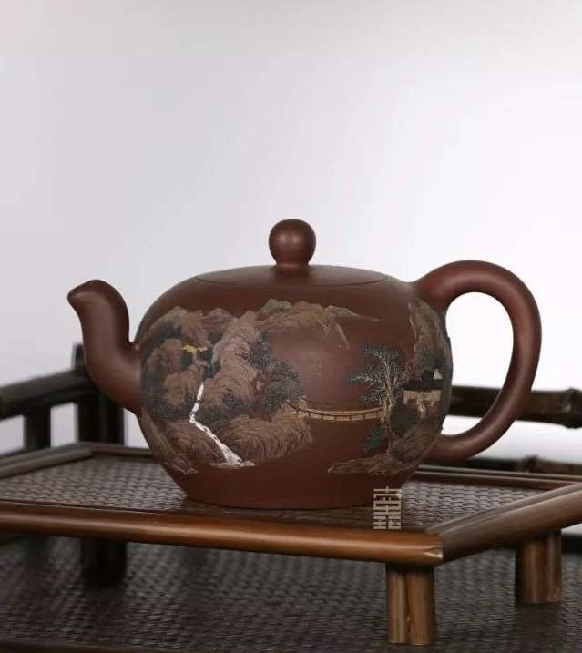 "紫砂泥绘,激浊扬清"——正高级工艺美术师张志清_装饰_中国_艺术