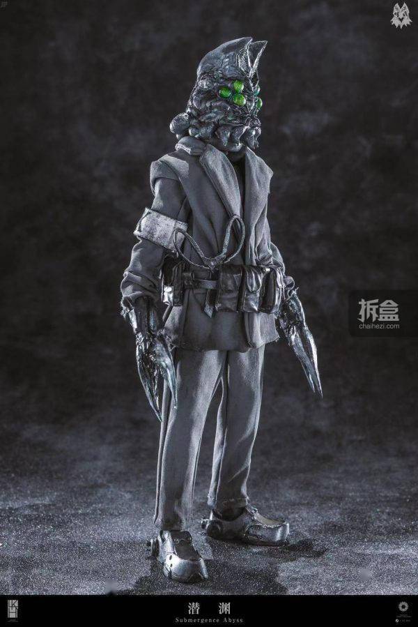 凌空重工 深澜 潜渊 暗黑风格原创设计1/12可动人偶克苏鲁