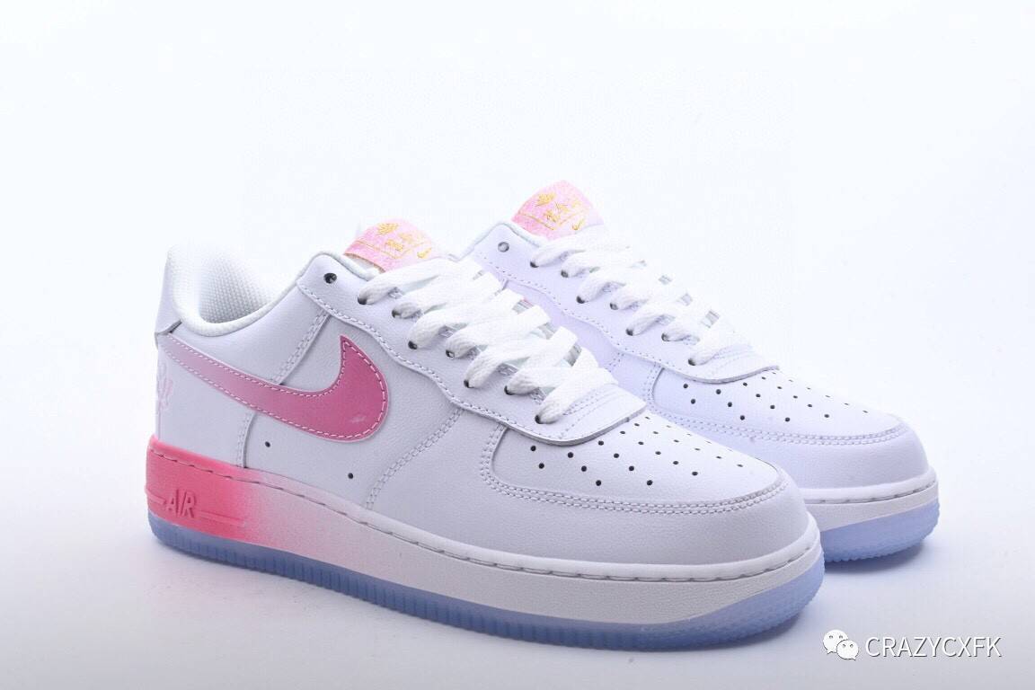 耐克Nike Air Force 1 Low San Francisco Chinatown 淡粉莲花旧金山 