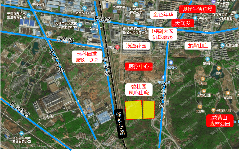 丁蜀镇6大规划图图片