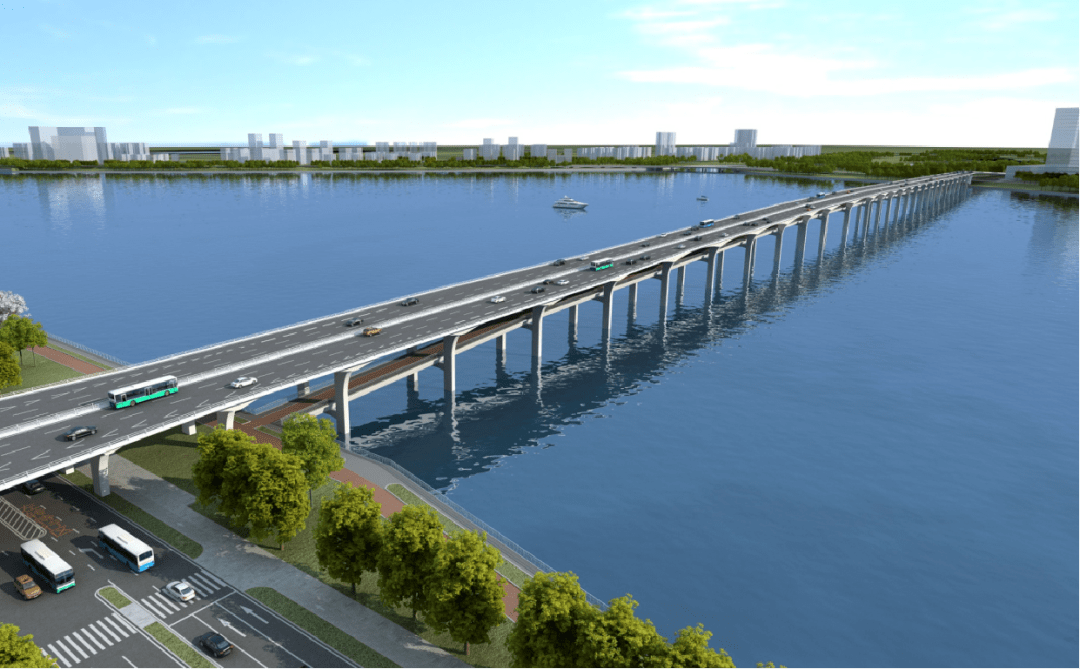 最新进展!双层桥面跨海特大桥——溪东大桥完成下层钢箱梁安装施工