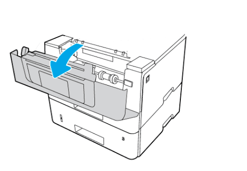 碳粉盒或热凝器区域卡纸如何解决?_纸张_操作_打印机