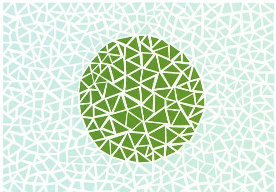 大家再来看一下第四幅图,这幅图是一幅单色图,其实就一种颜色,就是