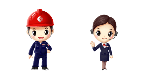 本次发布会,还有两位重磅"嘉宾"登场——中燃客服品牌ip形象"安安"和"