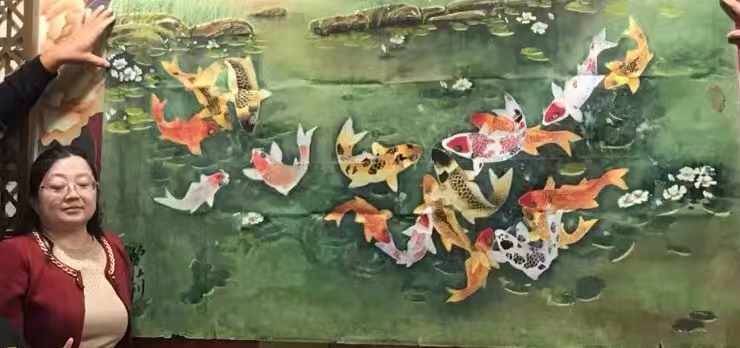 曾莉-香港牡丹书画协会副会长