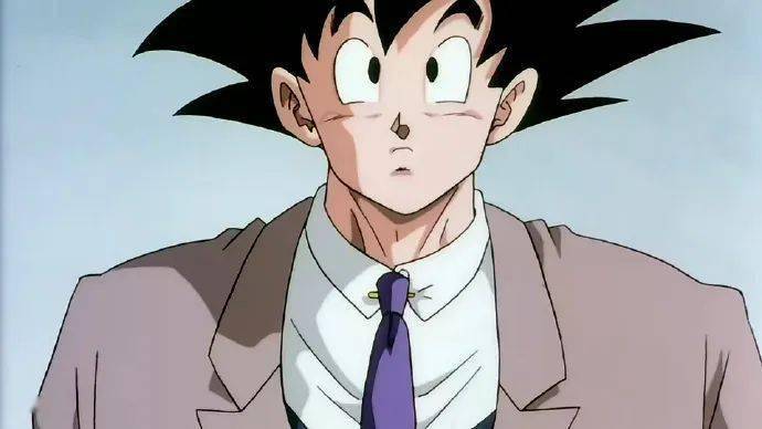 七龙珠壁纸:西装革履的悟空你喜欢吗?_手游_福利_区域