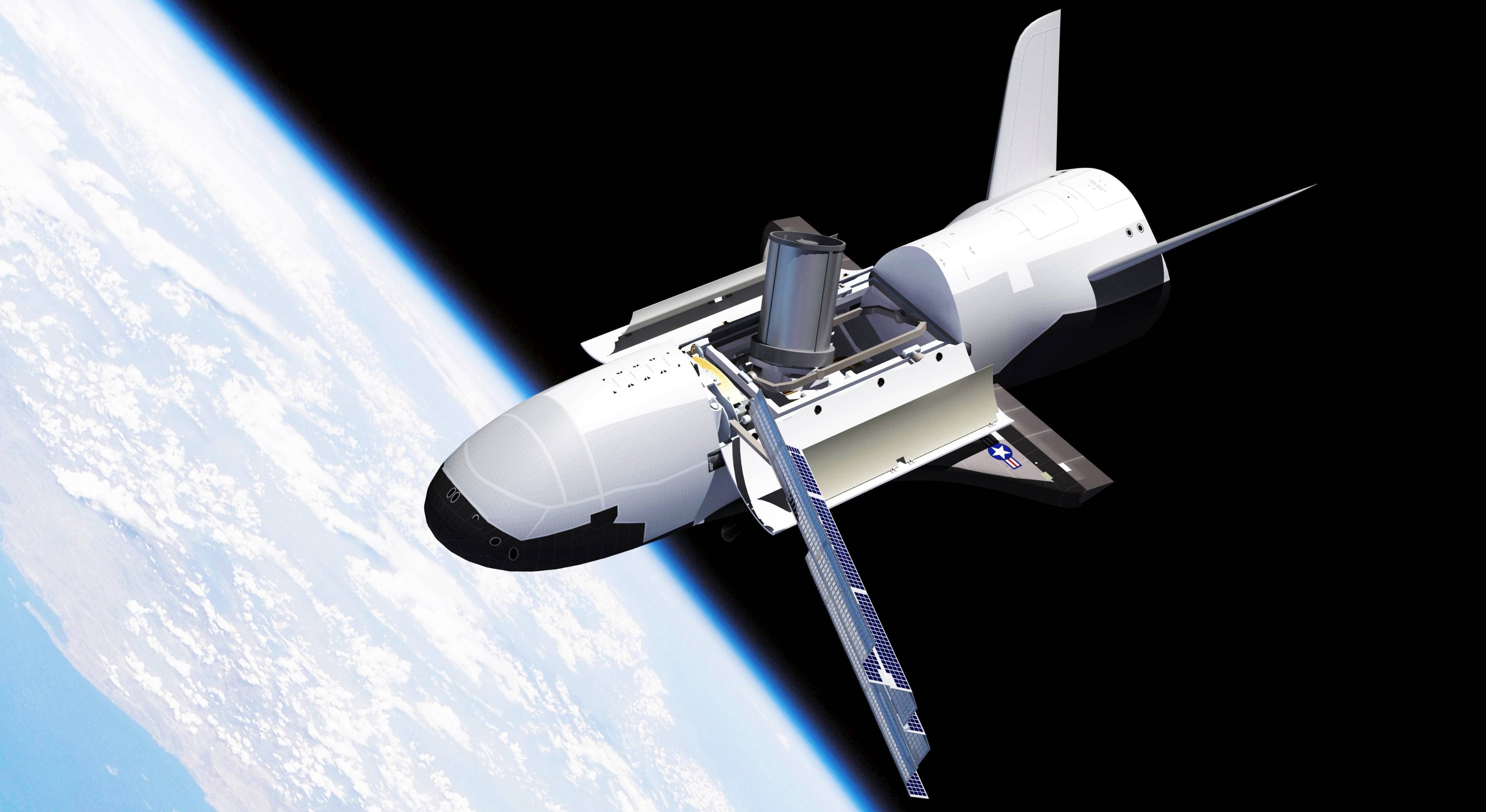 "x-37b"无人飞机,可长期执行太空飞行,兼顾军民两用_航天飞机_任务