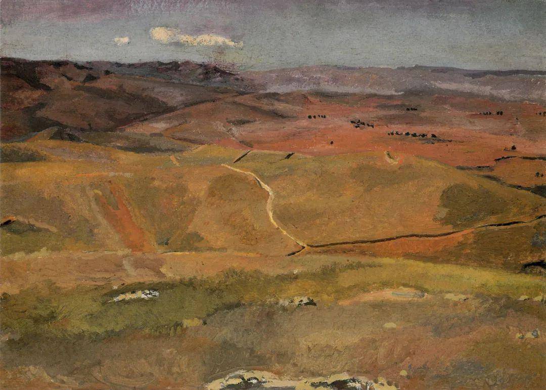 朝戈油画风景_cm_布面_中国