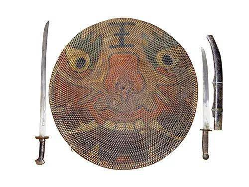 【线上展览】"挨打"引发的进化——中国古代盾牌文化展_材质_兵器