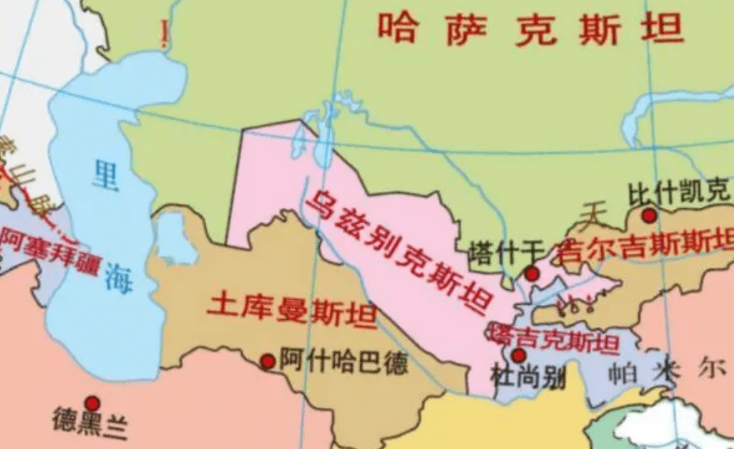 1914年的亚洲地图图片