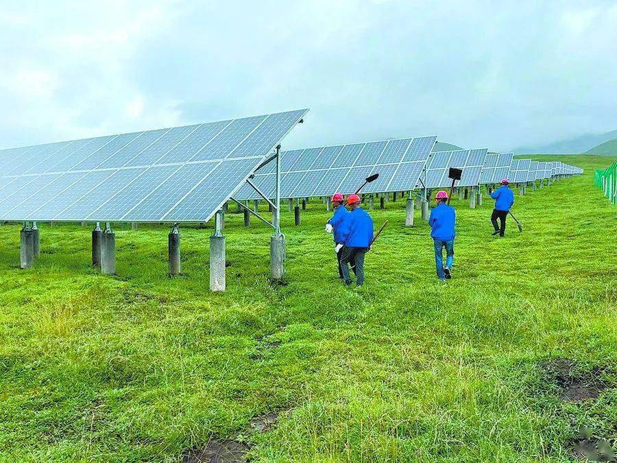 【基层动态】门源县北山乡沙沟梁村:"追光村落"的致富故事_光伏电站