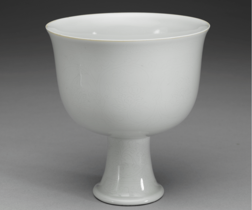 甜白釉瓷,有幸收藏一只就是人生巅峰了_永乐_馆藏_白瓷