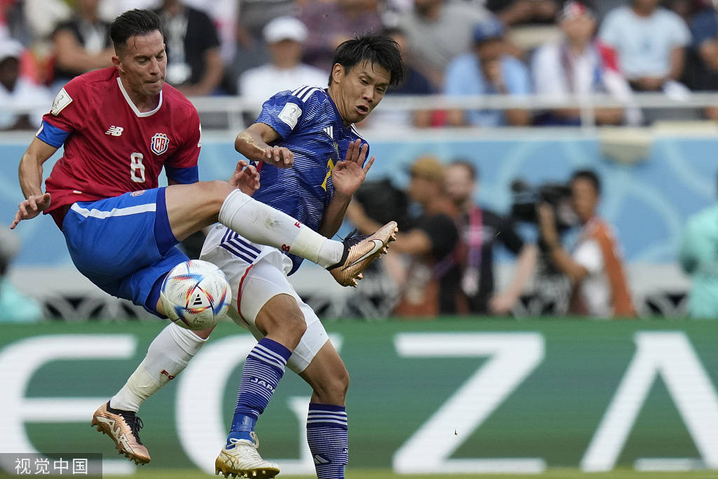 “哥斯达黎加”世界杯-堂安律造险日本破门乏术半场0-0哥斯达黎加